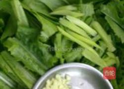 蒜蓉油麦菜的做法图解3