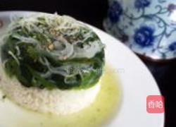 菠菜拌饭的做法图解6