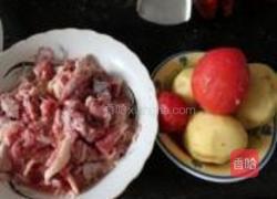 牛肉疙瘩面叶汤的做法图解1