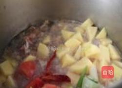 牛肉疙瘩面叶汤的做法图解3