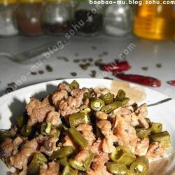 肉末酸豆角的做法[图]