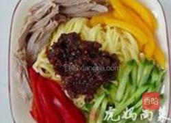 鸭肉凉面的做法图解9