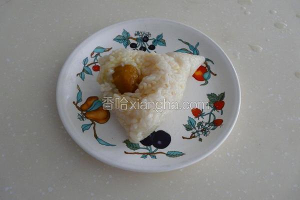 咸蛋黄粽子