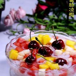 冰果葛粉凉虾的做法[图]