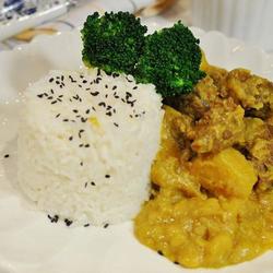 椰香咖喱牛肉饭的做法[图]