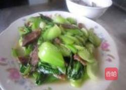 腊肠油菜的做法图解5