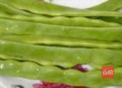 辣炒刀豆丝的做法图解1