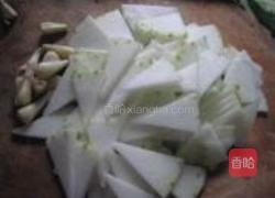 蚝油冬瓜的做法图解2