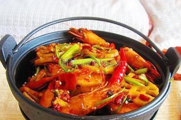 干锅香辣虾