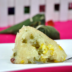 豌豆玉米粽子的做法[图]