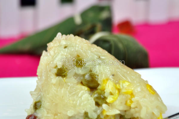 豌豆玉米粽子