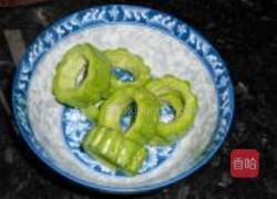 苦瓜如意虾的做法图解3