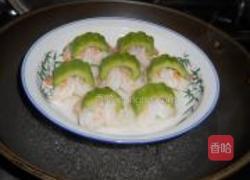 苦瓜如意虾的做法图解6