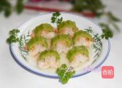 苦瓜如意虾的做法图解8