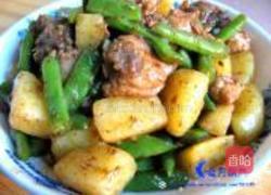 土豆四季豆烧鸡腿的做法图解11