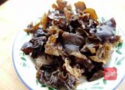 开胃木耳的做法图解1
