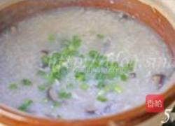 香菇鸡丝粥的做法图解5