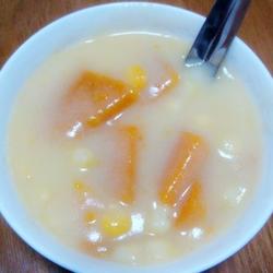 南瓜玉米粥的做法[图]