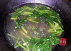 菠菜粉丝汤的做法图解6