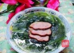 菠菜粉丝汤的做法图解7