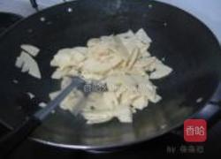 糟菜炒毛笋的做法图解3