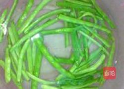四季豆烧肉粒的做法图解3