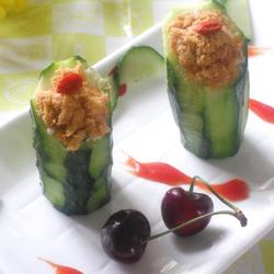 黄瓜酿豆腐的做法[图]