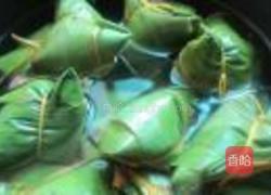 花生莲子肉粽的做法图解10