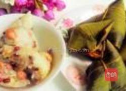 花生莲子肉粽的做法图解11