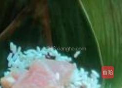 花生莲子肉粽的做法图解5