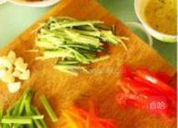 什锦炒饼丝的做法图解2