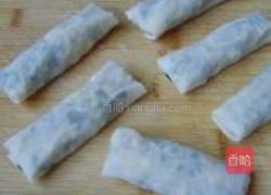 三丝春卷的做法图解6
