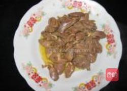 鸡心炒黄瓜的做法图解4