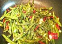干煸芸豆的做法图解4