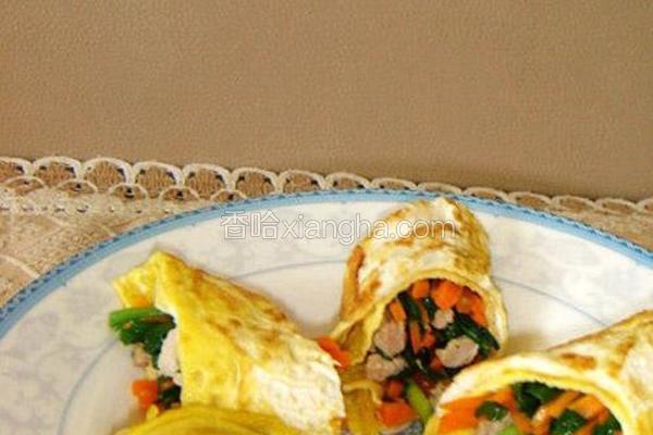 三鲜蛋卷