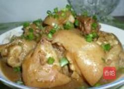 沙茶酱猪蹄的做法图解11