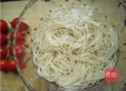 咸蛋凉拌面的做法图解3