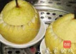 冰糖血燕雪梨盅的做法图解5