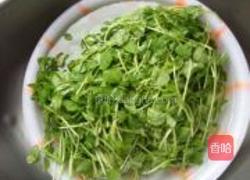 素炒豌豆苗的做法图解2