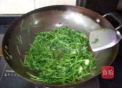 素炒豌豆苗的做法图解7