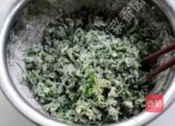 荠菜团子的做法图解4