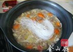 羊肉蘑菇粉丝煲的做法图解10