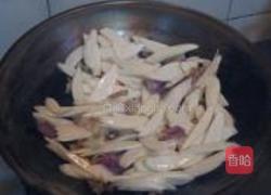 五花肉炒茭白的做法图解4