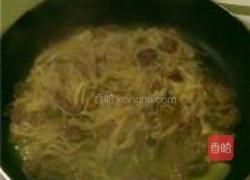 金针菇牛肉的做法图解4