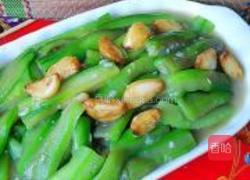 蒜仔烧丝瓜的做法图解8