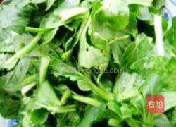 腐竹烧油菜的做法图解1