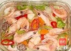 酸甜泡菜北极虾的做法图解6