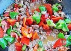 彩椒炒鸡心的做法图解6