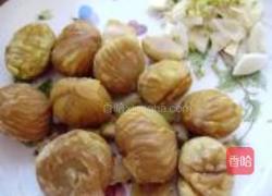 板栗炒白菜的做法图解2