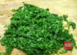 二合面芹菜煎饼的做法图解3